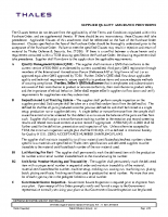 Thales_SUPPLIER_QUALITY_ASSURANCE_PROVISIONS